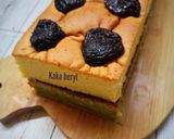 Foto langkah ke 4 dari resep Lapis Ekonomis Vanila Greentea.