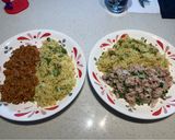 Foto del paso 4 de la receta: Atún con quinoa y arroz