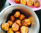 A picture of step 6 of Malai kofta (creamy kofta balls curry).