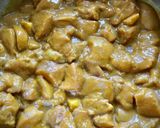 A picture of step 1 of Chicken Satay.