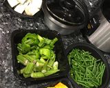 A picture of step 1 of Auntie’s Ilocano Pinakbet.