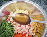 Hình bước làm 3 của món Salad sắc màu cho bé