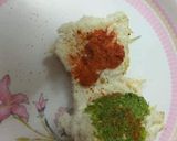 A picture of step 5 of Rj special Wada pav.