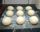 A picture of step 6 of Half Brioche Half Sourdough Burger Buns.