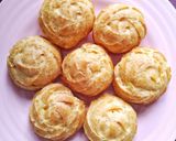 Foto langkah ke 10 dari resep Kue Soes Krim | Choux Pastry with Diplomat Cream.