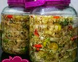 Hình bước làm 6 của món Chân gà ngâm sả tắc