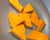 Foto del paso 1 de la receta: Pastel de calabaza y frutos rojos