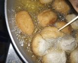 A picture of step 6 of Akara with okro powder.