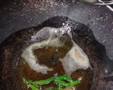 A picture of step 2 of Khatte Aloo ki sabzi.