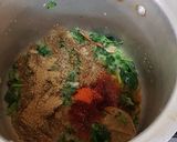 A picture of step 5 of South Indian Pork vindhalu.