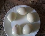 Foto del paso 1 de la receta: Huevos rellenos con hummus de brócoli