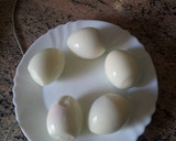 Foto del paso 1 de la receta: Huevos rellenos con hummus de brócoli