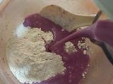 Kue lumpur ubi ungu tanpa telur