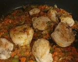 Foto del paso 5 de la receta: Arroz con pollo y verduras