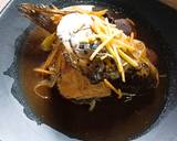 หัวปลาแซลมอนต้มซีอิ๊ว วิธีทำสูตร 5 รูป