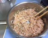 A picture of step 4 of Japanese Seasoned Chicken Crumbles.
