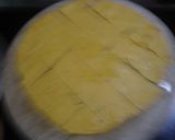 A picture of step 2 of Dal dhokli.