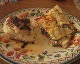 Foto del paso 16 de la receta: Omelett salpicado con mar y bacalao frito en bolainas