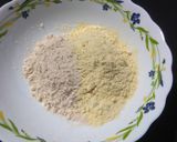 A picture of step 1 of Missi Roti.