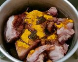 Foto langkah ke 2 dari resep Ayam Panggang Rebus Kecap Santan.