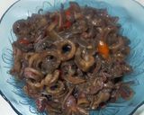 Foto langkah ke 3 dari resep Cumi hitam simpel.
