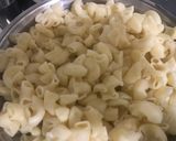 A picture of step 1 of White Pasta- made by my daughter.