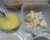 Foto del paso 4 de la receta: Bocados de pollo rellenos de queso y rebozados en semillas