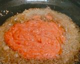 A picture of step 4 of Dal Makhani.