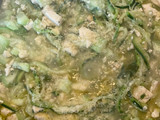 Zucchini con tofu