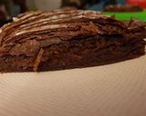 Une image de l'étape 5 de Galette tout chocolat.