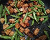 Foto langkah ke 7 dari resep Tumis Buncis Tempe.