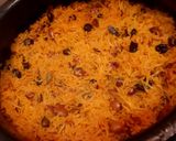A picture of step 4 of Zarda Pulav / Meetha Chawal.