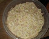 Foto del paso 5 de la receta: Tarta de dulce de leche y plátano (Sencilla sin calor)