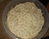 Foto del paso 5 de la receta: Tarta de dulce de leche y plátano (Sencilla sin calor)