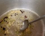A picture of step 1 of Matar pulao.
