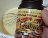 Foto langkah ke 3 dari resep Fluffy Mocca Pancake.