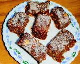 A picture of step 5 of Coconut Dates Dryfruit Burfi.