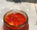 A picture of step 5 of Schezwan sauce#myfirstrecipe.