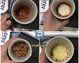 Foto langkah ke 3 dari resep Keto Mug Lasagne.