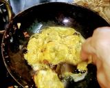 A picture of step 2 of Rahu  Fish  Egg  pakoras.