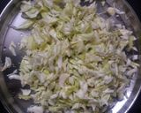 पत्ता गोभी मटर की सब्जी(Patta gobhi matar ki recipe in hindi) रेसिपी चरण 2 फोटो