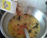 A picture of step 6 of Paneer sambhar.