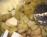 A picture of step 3 of Shepherd’s Kibbeh in a Tray.