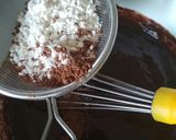 Foto langkah ke 6 dari resep Shiny Crust Brownies Topping Choco Oreo 🍫.