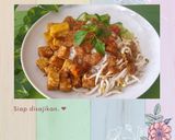 Foto langkah ke 5 dari resep Nasi Lengko 4T Cepat Lezat.