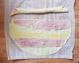 Foto del paso 2 de la receta: Saladitos de jamón dulce y orégano 😋