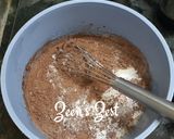 A picture of step 2 of Basic Chocolate Sponge.