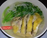Hình bước làm 4 của món Phở Gà