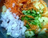A picture of step 2 of Steamed and baked stuff potatoes.