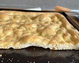 A picture of step 8 of Schiacciata with Sourdough Starter.